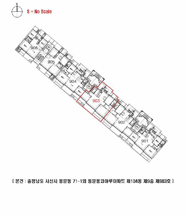 충청남도 서산시 동문동 71-1 동문동코아루아파트 104동 9층903호 아파트 경매 사진 8