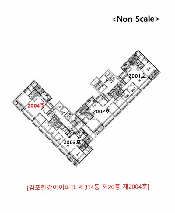 경기도 김포시 구래동 6874-20 김포한강아이파크 314동 20층2004호 아파트 경매 사진 9
