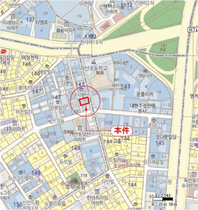 서울특별시 금천구 가산동 147-6 아이캐슬 제2층 제202호 다세대(빌라) 경매 사진 13