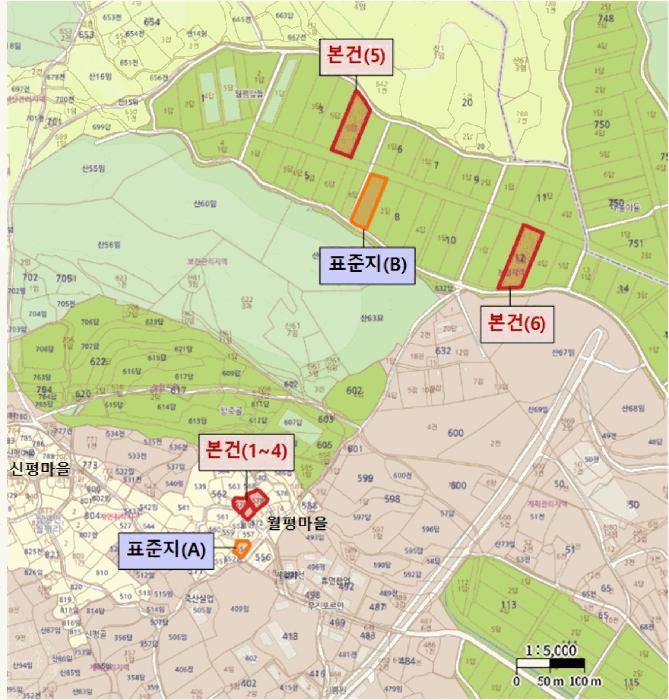 전라남도 담양군 월산면 월평리 3-6 답 경매 사진 22