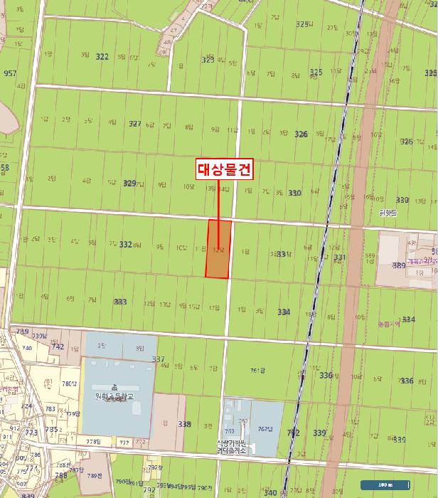 경상북도 영덕군 병곡면 원황리 332-12 답 경매 사진 8