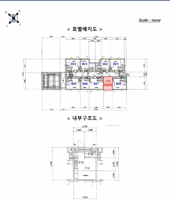 서울특별시 송파구 송파동 85 에스아이팰리스레이크잠실 8층808호 다세대(빌라) 경매 사진 9