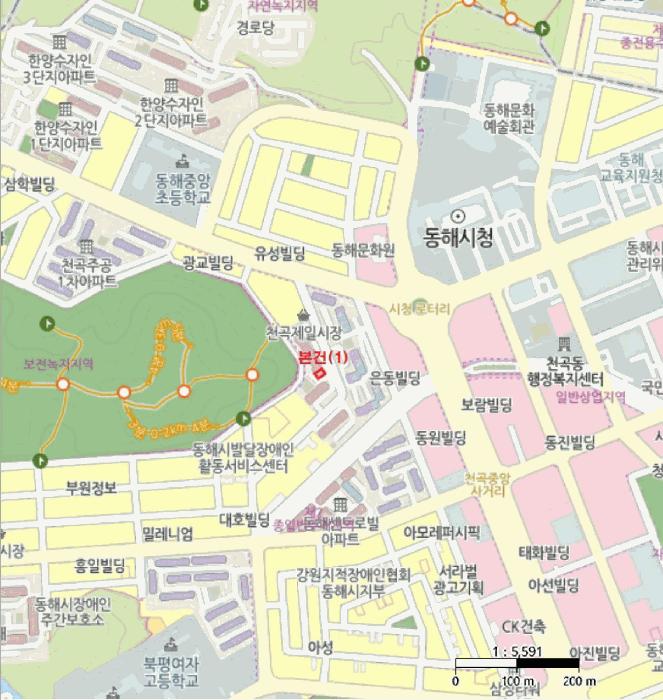 강원특별자치도 동해시 천곡동 1077-2 동아아파트 1동 12층 1201호 아파트 경매 사진 8