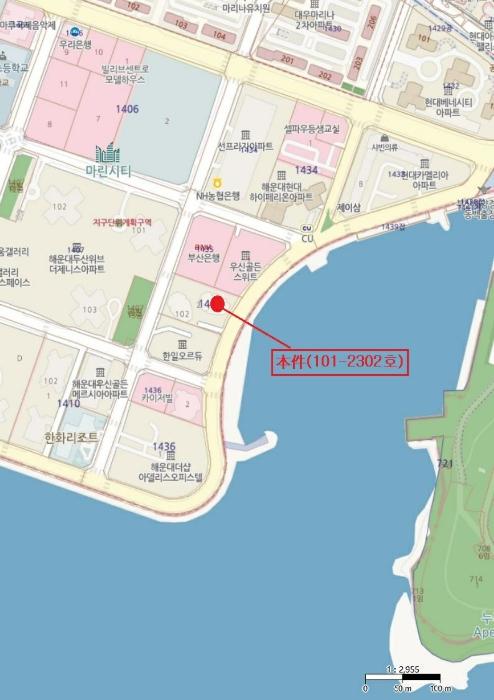 부산광역시 해운대구 마린시티1로 137, 23층101-2302호 (우동,대우월드마크해운대)구) 부산광역시 해운대구 우동 1435-2 콘도(호텔) 경매 사진 8