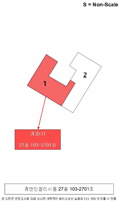 경상남도 진주시 충무공동 134 휴앤인엘리시움 27층103-2701호 아파트 경매 사진 9
