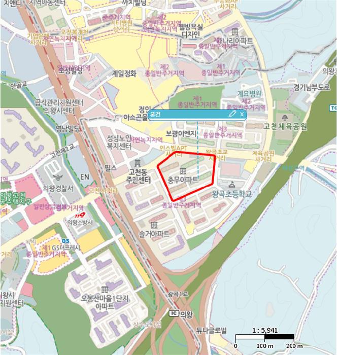 경기도 의왕시 왕곡동 603 충무아파트 104동 3층303호 아파트 경매 사진 12