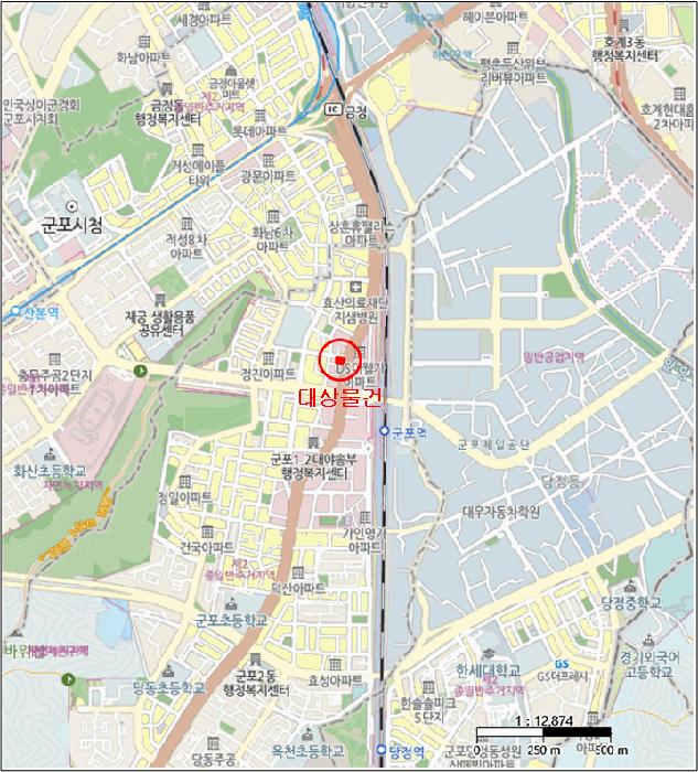 경기도 군포시 군포로565번길 3, 12층1202호 (당동,더그레이트힐)구) 경기도 군포시 당동 746-3 오피스텔 경매 사진 10
