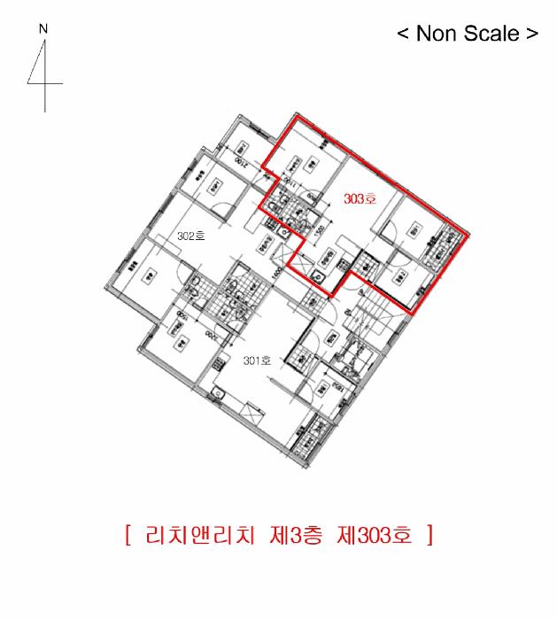 경기도 김포시 사우동 248-10 리치앤리치 3층303호 다세대(빌라) 경매 사진 7