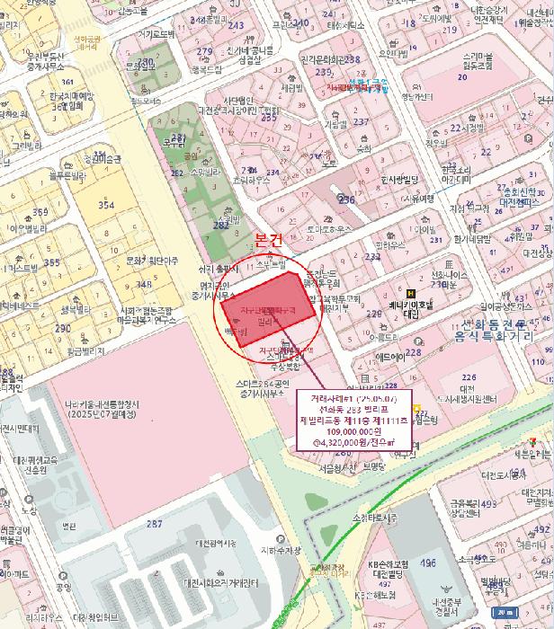 대전광역시 중구 선화동 283 빌리프 4층409호 도시형생활주택 경매 사진 18