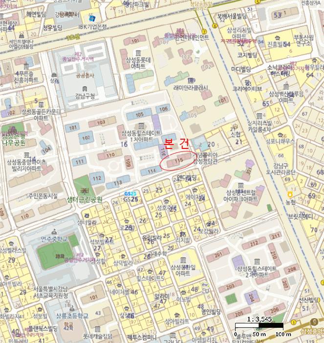 서울특별시 강남구 삼성동 16-2 삼성동 힐스테이트1 단지 115동 1층101호 아파트 경매 사진 9