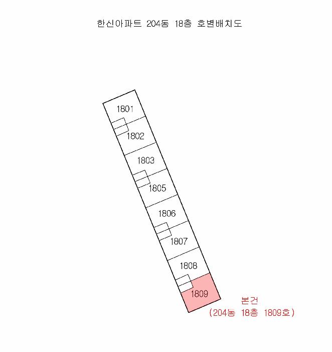부산광역시 사하구 신평동 425 한신아파트 204동 18층1809호 아파트 경매 사진 6