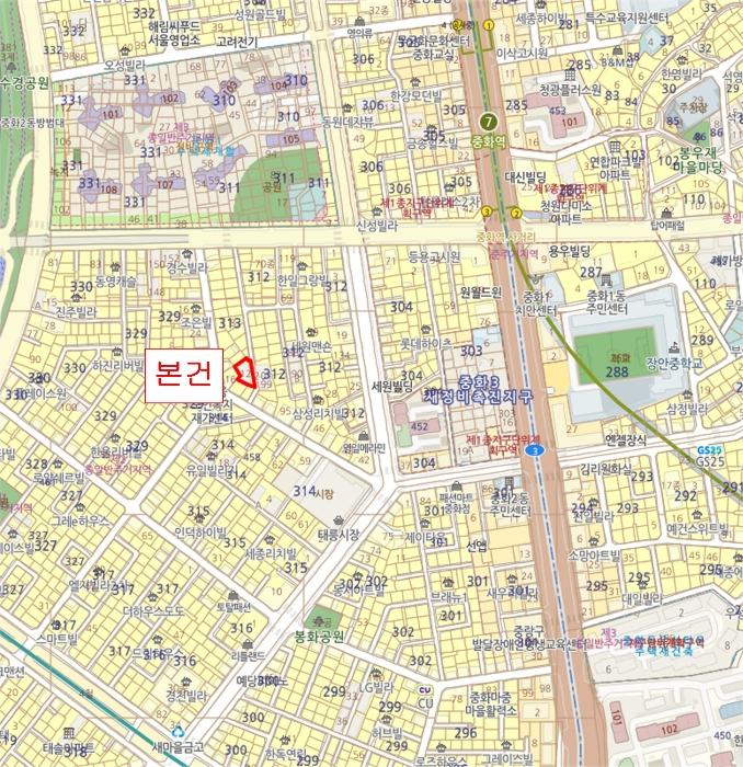 서울특별시 중랑구 봉화산로6길 26, 제203동 제3층 제301호 (중화동,성우스타팰리스)구) 서울특별시 중랑구 중화동 313-12 다세대(빌라) 경매 사진 12