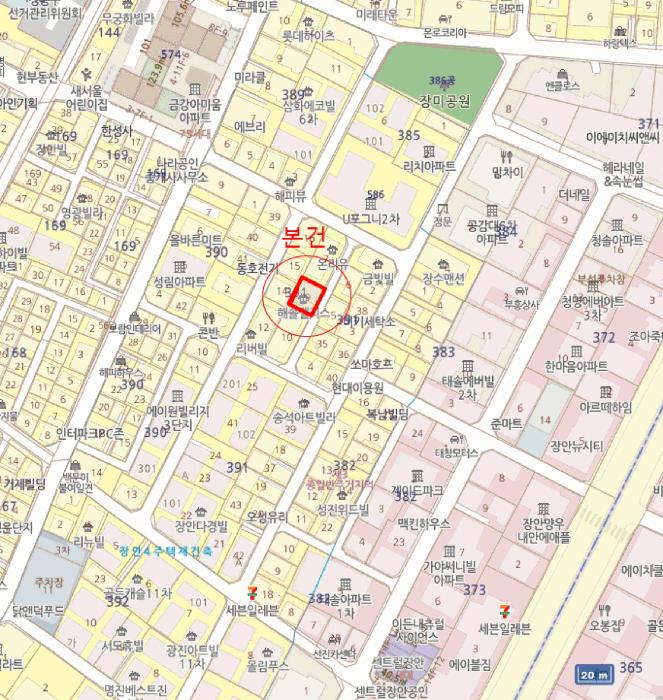 서울특별시 동대문구 장안동 391-9 해솔팰리스 4층 402호 다세대(빌라) 경매 사진 11