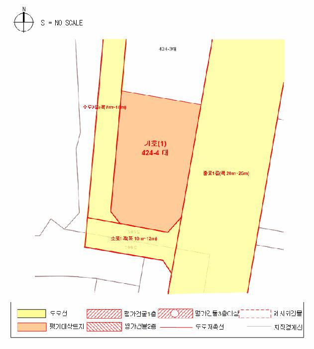 대전광역시 유성구 둔곡동 424-4 대지 경매 사진 14
