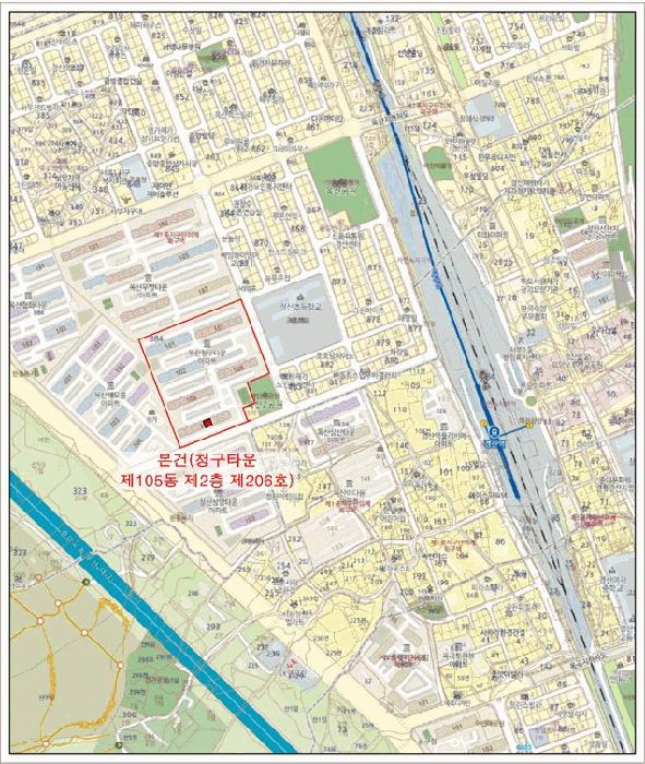 경상북도 경산시 옥산동 884-2 청구타운 105동 2층206호 아파트 경매 사진 7