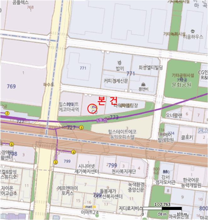 서울특별시 강서구 마곡동 773-1 마곡역센트럴푸르지오시티 제12층 제1227호 오피스텔 경매 사진 10