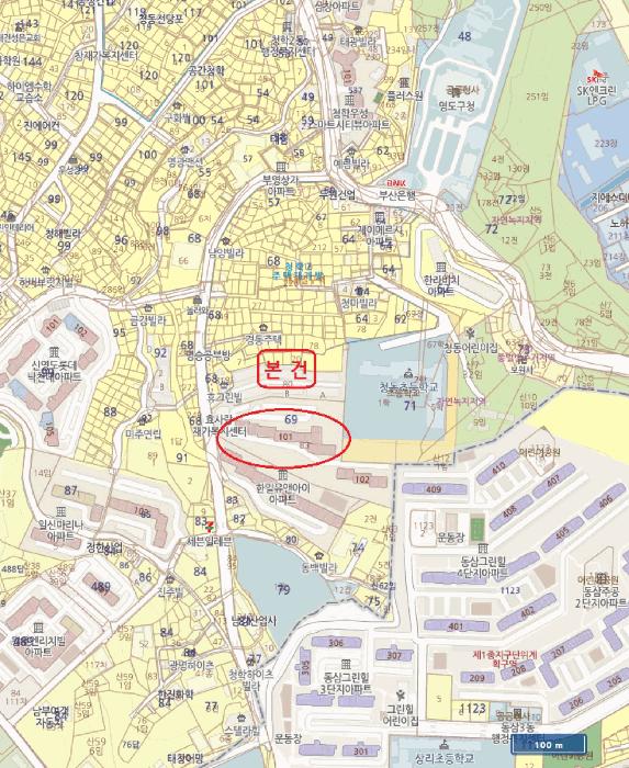 부산광역시 영도구 청학동 69-83 미주비치아파트 101동 24층2415호 아파트 경매 사진 12