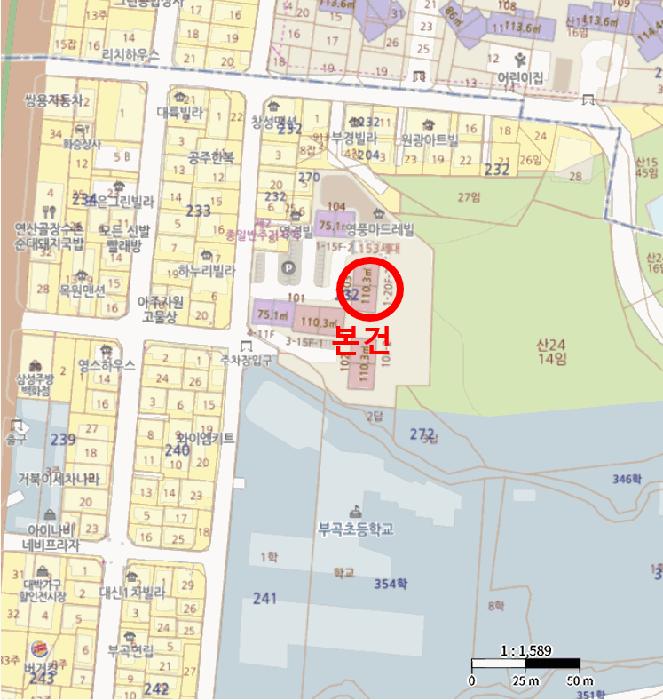 부산광역시 금정구 부곡동 232-5 영풍마드레빌 103동 2층202호 아파트 경매 사진 12