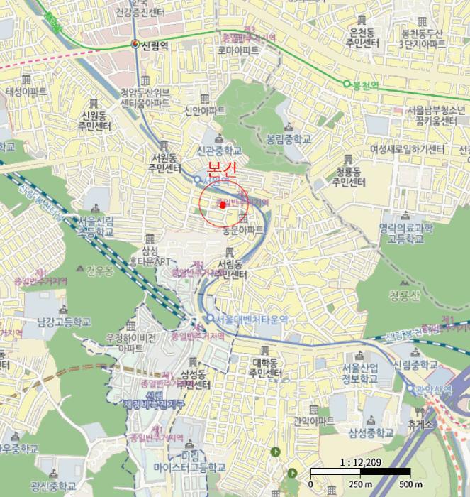 서울특별시 관악구 신림동 409-234 태경빌 2층203호 다세대(빌라) 경매 사진 11