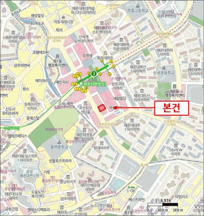 부산광역시 해운대구 좌동 1477-1 더퍼스트 4층402호 오피스텔 경매 사진 11