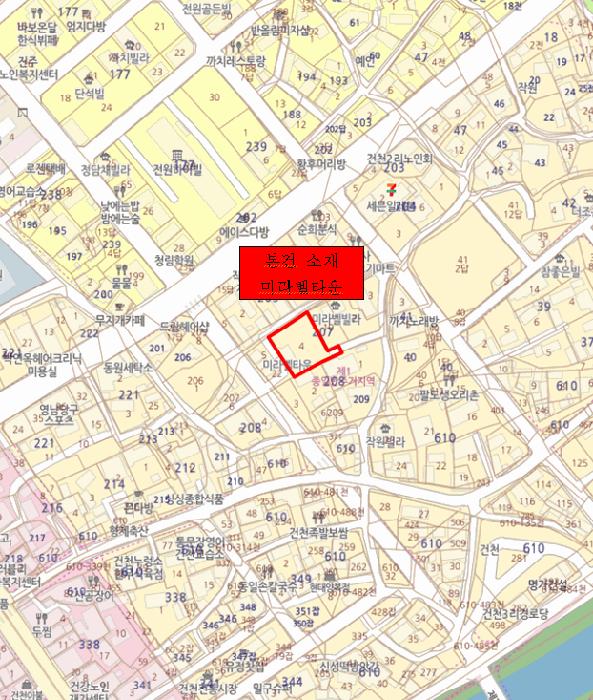 경상북도 경주시 건천읍 건천리 207-4 미라벨타운 5층502호 다세대(빌라) 경매 사진 7