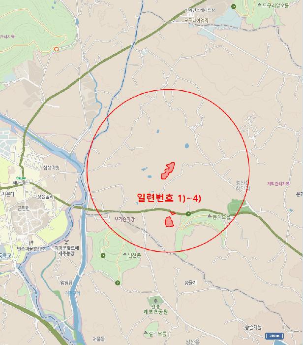제주특별자치도 서귀포시 성산읍 삼달리 2155 임야 경매 사진 16