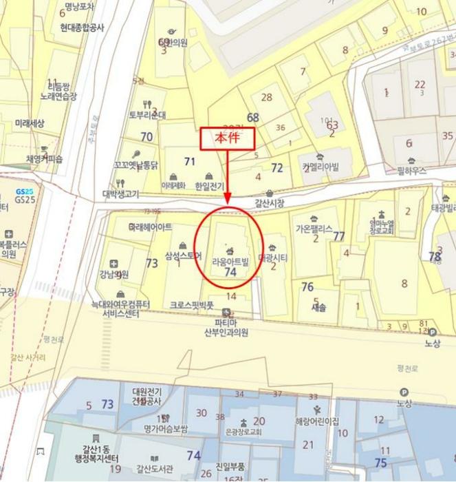 인천광역시 부평구 주부토로262번길 10, 4층401호 (갈산동,라움아트빌)구) 인천광역시 부평구 갈산동 74-1 다세대(빌라) 경매 사진 10