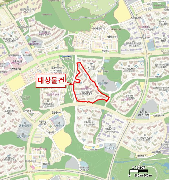 경기도 파주시 목동동 2-117 해솔마을2단지월드메르디앙 205동 15층1508호 아파트 경매 사진 11