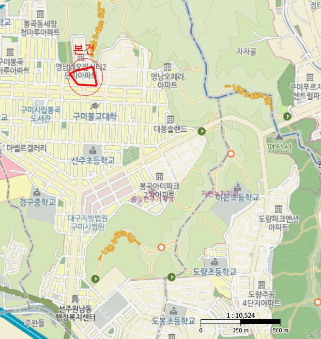 경상북도 구미시 봉곡동 527 영남네오빌시티1단지 102동 8층 805호 아파트 경매 사진 12