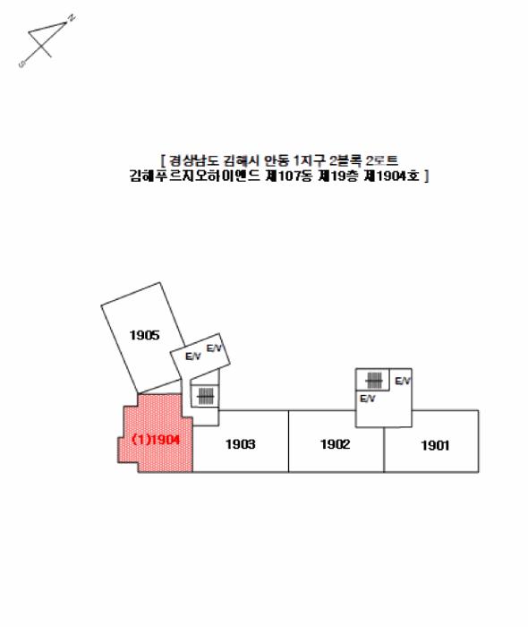 경상남도 김해시 안동길 31, 107동 19층1904호 (안동, 김해푸르지오하이엔드)구) 경상남도 김해시 안동 360-40 아파트 경매 사진 5