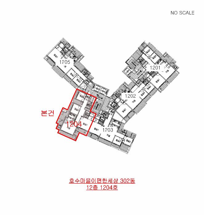 경기도 김포시 구래동 6874-6 호수마을이편한세상 302동 12층1204호 아파트 경매 사진 13