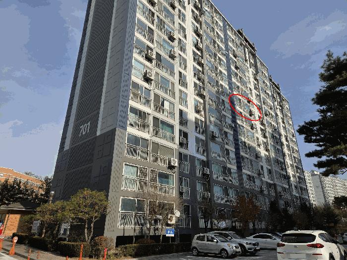 충청남도 천안시 서북구 불당동 788 한성필하우스 701동 8층804호 아파트 경매 사진 1