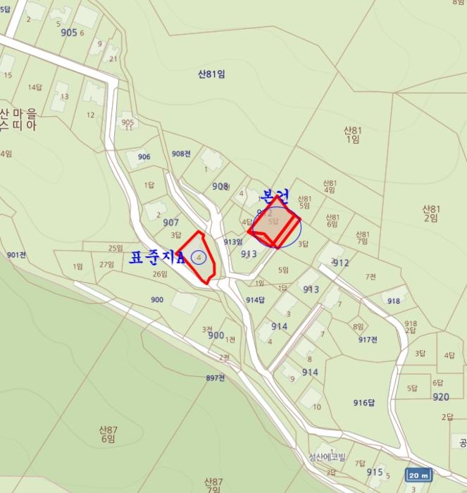 경기도 용인시 처인구 유방동 912-5 임야 경매 사진 6