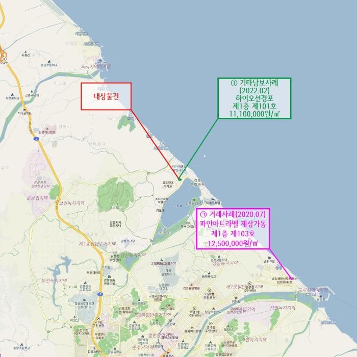 강원도 강릉시 경포로463번길 30-5, 1층108호 (안현동,하이오션 경포)구) 강원도 강릉시 안현동 866 근린상가 경매 사진 7