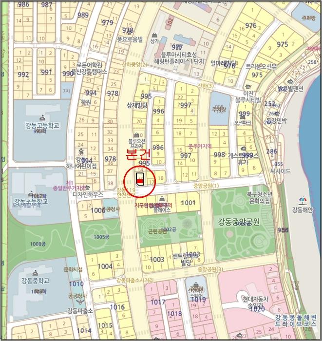 울산광역시 북구 산하중앙2로 238, 4층406호 (산하동,강동블루마더테라스)구) 울산광역시 북구 산하동 995-14 근린상가 경매 사진 18