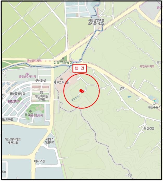 충청북도 제천시 신월동 1136-29 임야 경매 사진 14