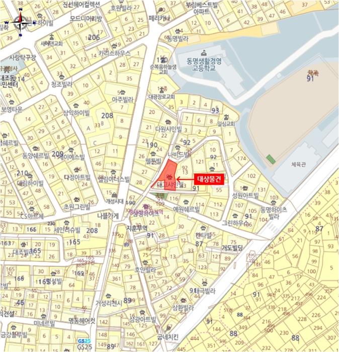 서울특별시 은평구 역말로9길 24-26, 3층303호 (대조동,대고샤인빌)구) 서울특별시 은평구 대조동 91-86 다세대(빌라) 경매 사진 10