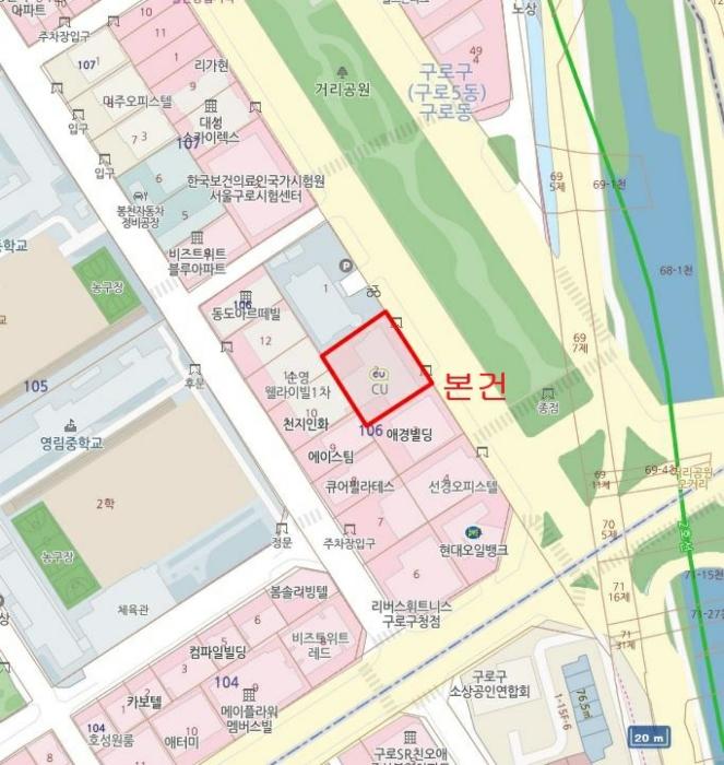 서울특별시 구로구 공원로 11, 제7층 제714호 (구로동, 대림역포스큐)구) 서울특별시 구로구 구로동 106-2 오피스텔 경매 사진 10