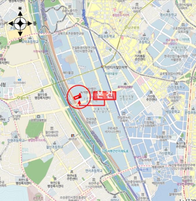 서울특별시 금천구 서부샛길 528, 제5층 제529호 (가산동, 가산미소지움)구) 서울특별시 금천구 가산동 550-17 오피스텔 경매 사진 12