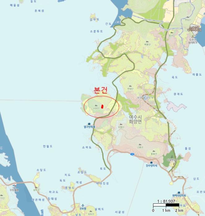전라남도 여수시 화양면 이목리 산144-5 임야 경매 사진 6