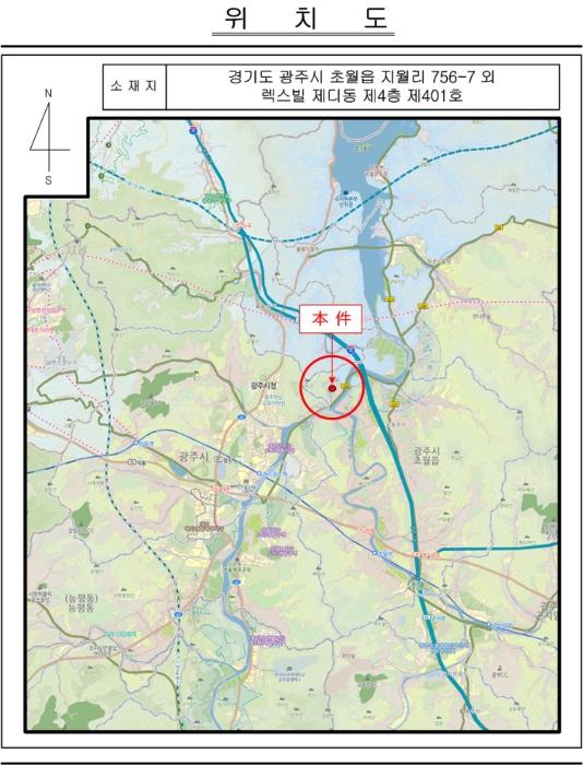 경기도 광주시 초월읍 설월길 47-23, 디동 4층401호 (렉스빌)구) 경기도 광주시 초월읍 지월리 756-7 다세대(빌라) 경매 사진 12