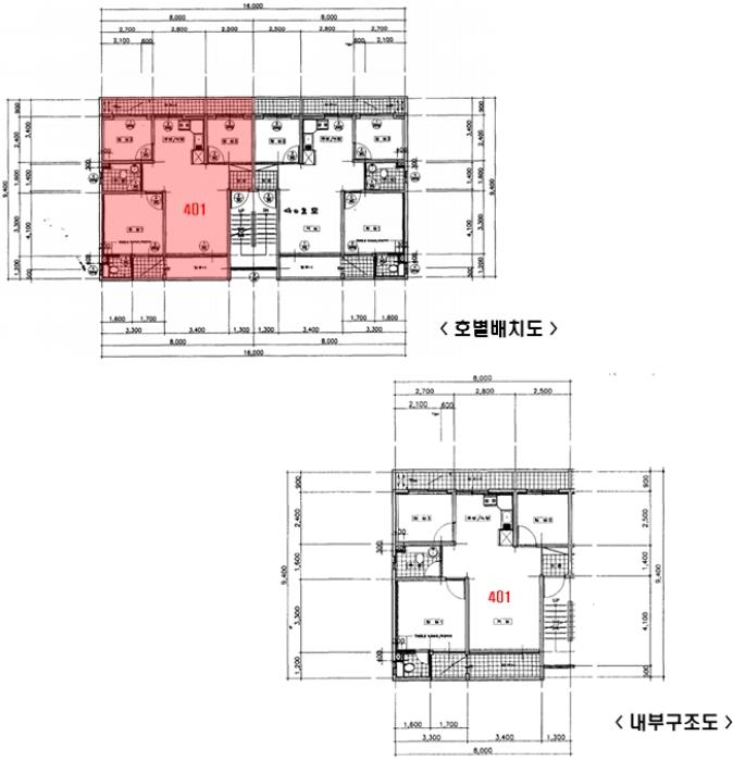 인천광역시 서구 승학로333번길 33-14, 4층401호 (연희동,정훈화이트빌)구) 인천광역시 서구 연희동 731-9 다세대(빌라) 경매 사진 9