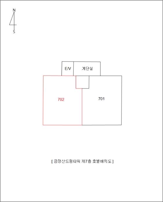 부산광역시 북구 만덕1로 3, 7층702호 (만덕동,금정산드림타워)구) 부산광역시 북구 만덕동 830-32 다세대(빌라) 경매 사진 7