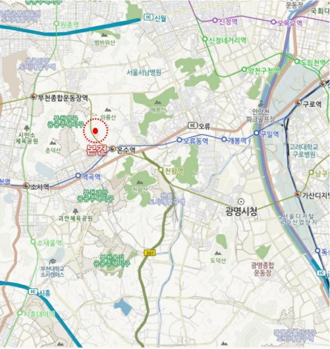 서울특별시 구로구 부일로1길 128-24, 제101동 제4층 제401호 (온수동, 에코그린빌)구) 서울특별시 구로구 온수동 86-10 다세대(빌라) 경매 사진 11