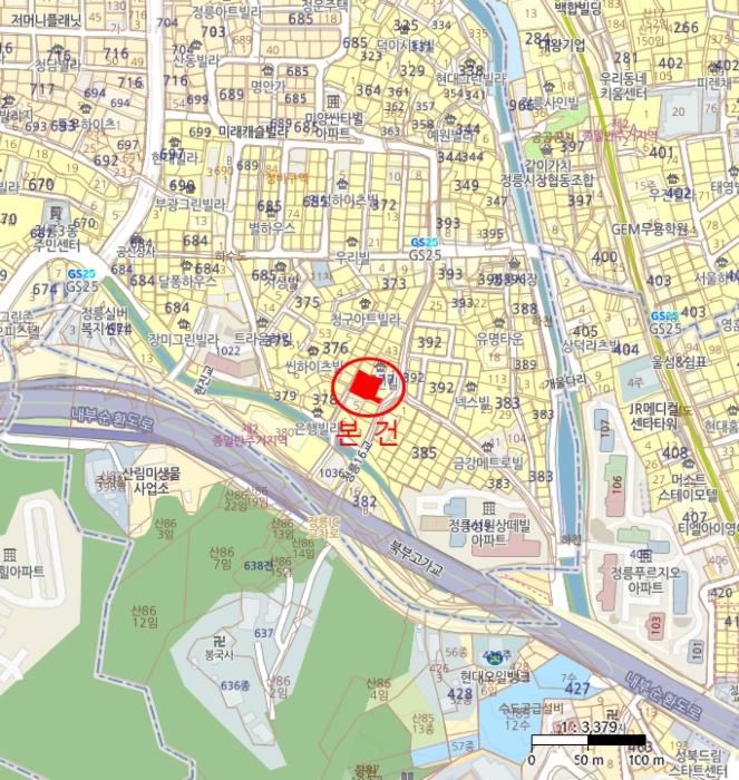 서울특별시 성북구 정릉로19길 21, 6층601호구) 서울특별시 성북구 정릉동 376-19 다세대(빌라) 경매 사진 17