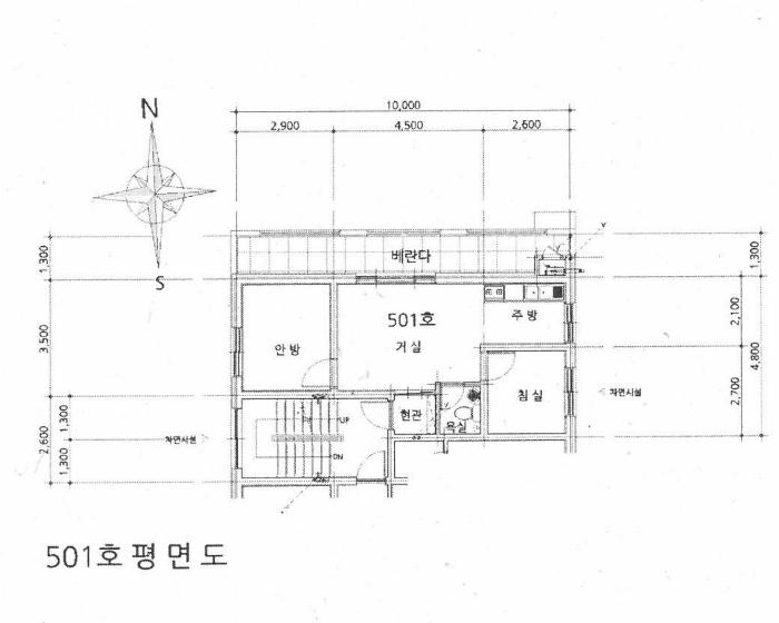 경기도 안산시 상록구 태마당로1길 13, 3층302호 (부곡동,하나파크빌비동)구) 경기도 안산시 상록구 부곡동 628-5 다세대(빌라) 경매 사진 36