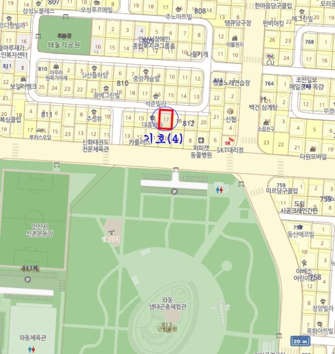 경기도 안산시 상록구 태마당로1길 13, 3층302호 (부곡동,하나파크빌비동)구) 경기도 안산시 상록구 부곡동 628-5 다세대(빌라) 경매 사진 45