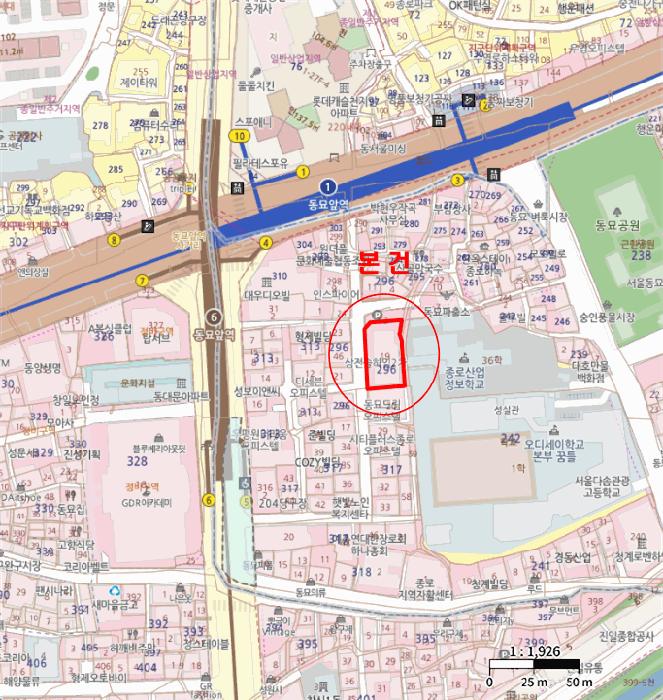 서울특별시 종로구 숭인동 296-19 삼전솔하임2차 6층601호 아파트 경매 사진 9