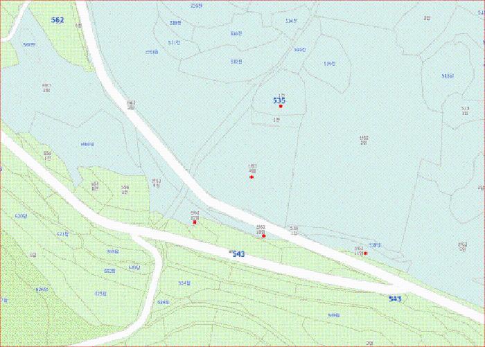 경상남도 남해군 서면 정포리 535-1 임야 경매 사진 14