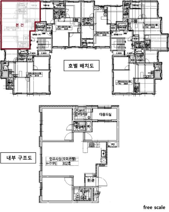 경기도 안양시 만안구 현충로16번길 26, 3층302호 (안양동,아이원팰리스)구) 경기도 안양시 만안구 안양동 391-32 오피스텔 경매 사진 12